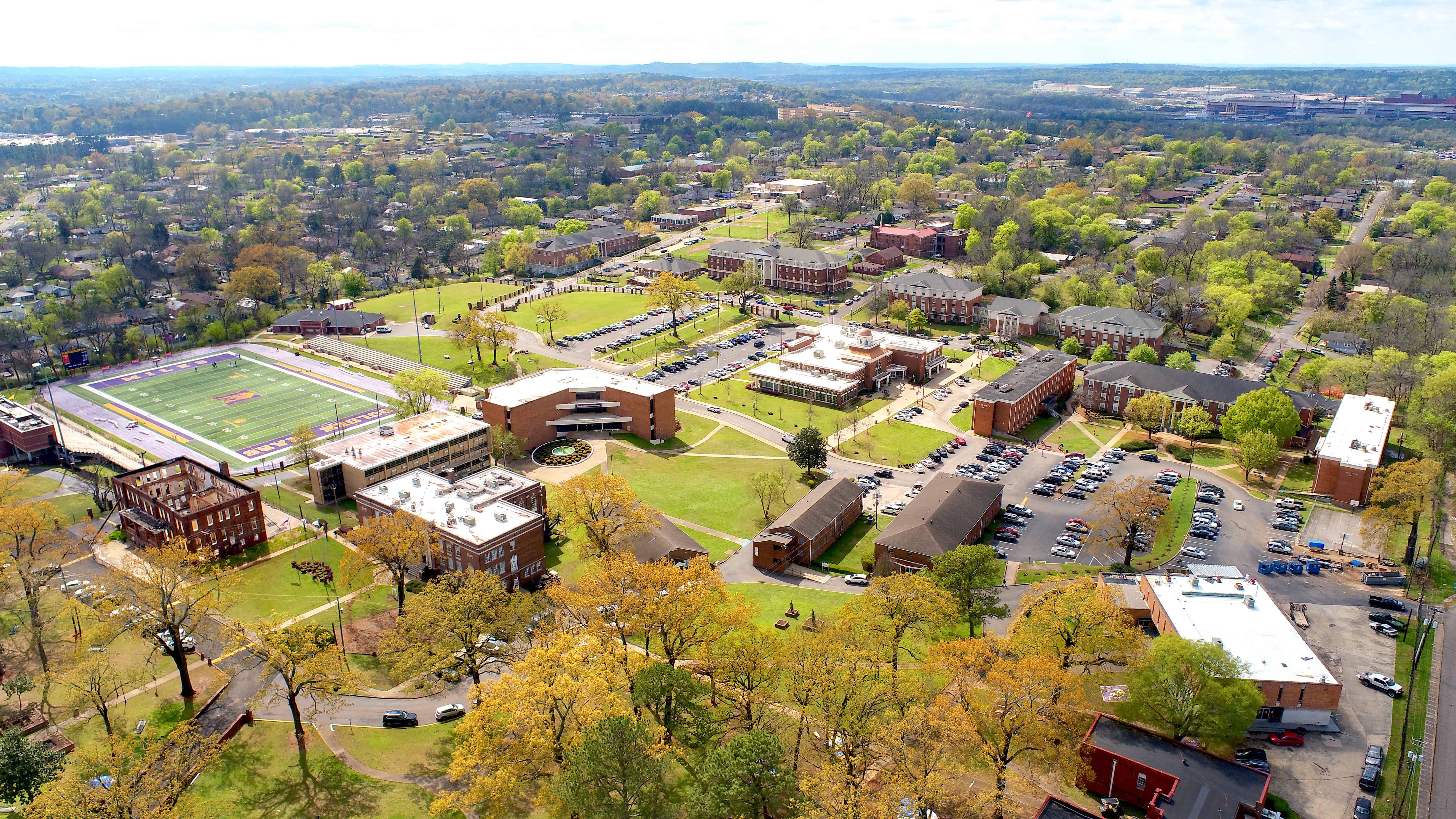 Miles College Campus Aerial - A historic center of academic excellence